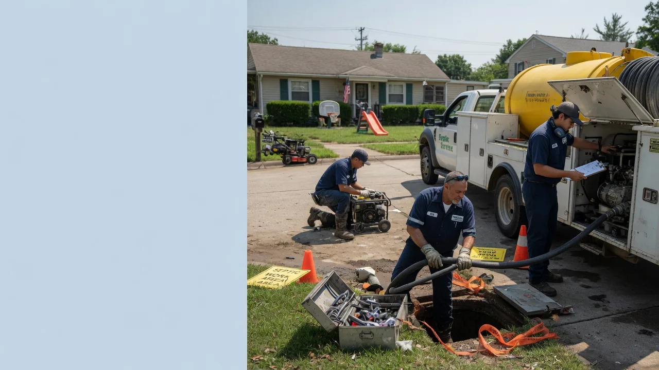 Septic Tank Pumping in Larwill, IN near me